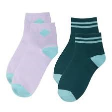 Cadette, Senior, Ambassador Two Tone Crew Sock Set
